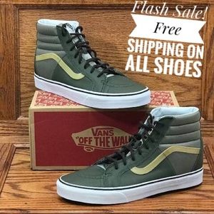 Vans Sk8-Hi 46 Neoprene green Size 6.5y/ 8 women's